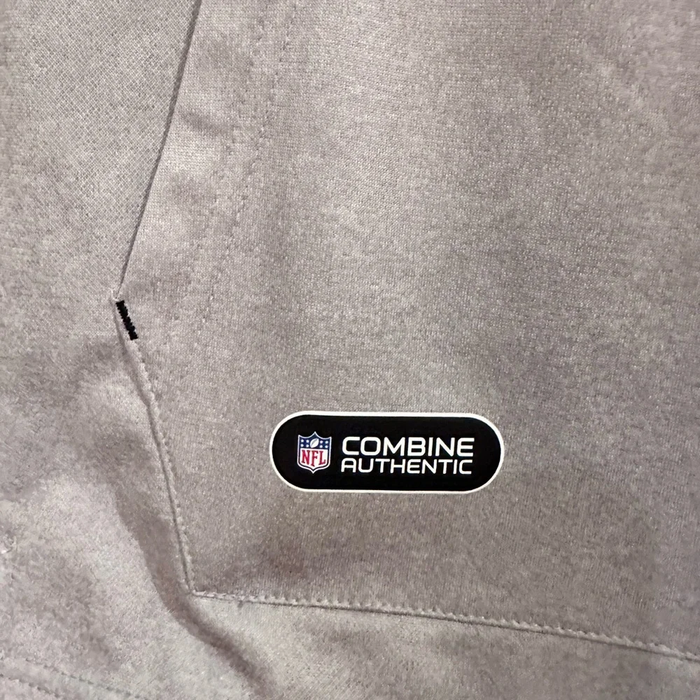 NWT - NFL Eagles Gray short sleeve light weight Hoodie - size S - Picture 4 of 6